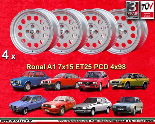 Cerchi alfa romeo - romeo, a1