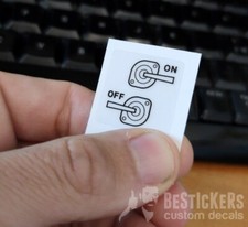 1 adesivo rubinetto benzina