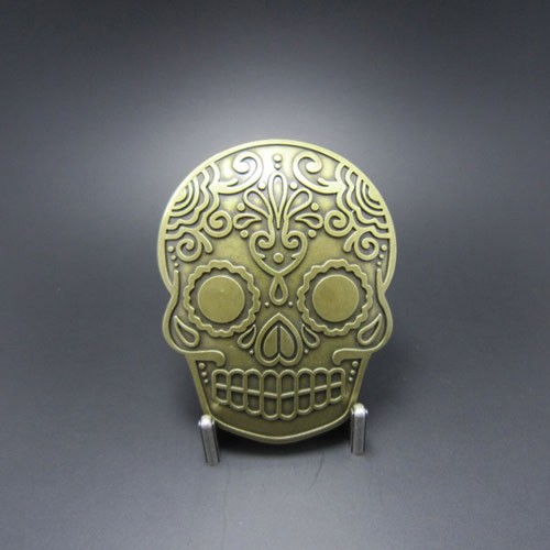 Buckle tattoo teschio - buckle,