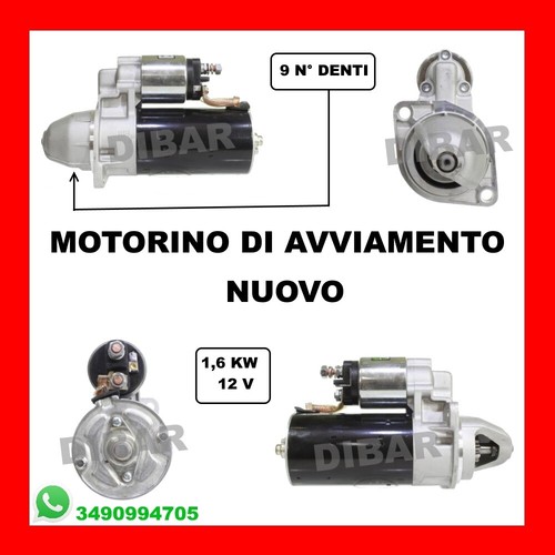 Motorino avviamento nuovo - motorino,