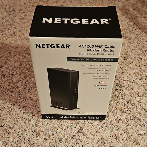 Netgear ac1200 router - router, modem