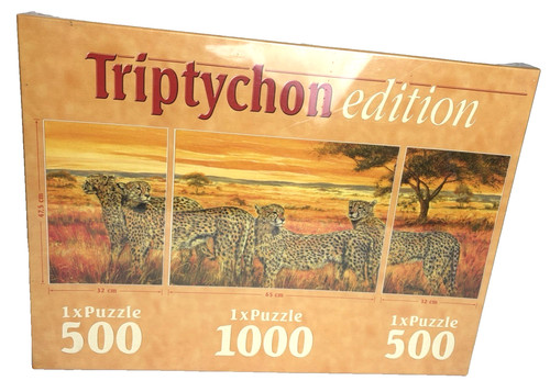 Puzzle ghepardi trittico - 🐆,