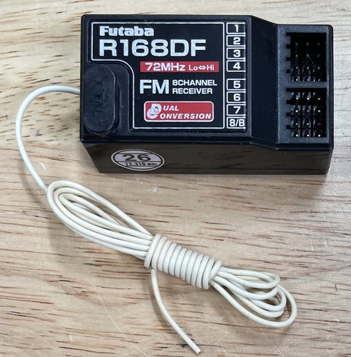 Futaba r168df 8ch 72mhz - 8ch, ch26