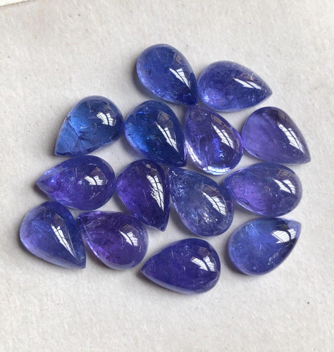 Gemma tanzanite cabochon - tanzanite, a