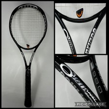 Prince O3 Speed Port Black Team Mid-Plus Tennis Racquet 100 sq. in. Solid Shape