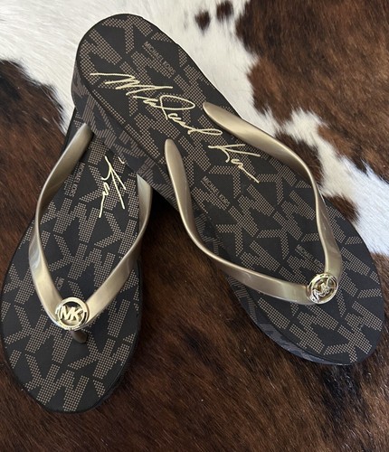 Infradito michael kors gold - michael,