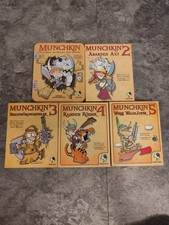 Munchkin Edizione Limitata Anniversario + Munchkin 2, 3, 4, 5 - Pegasus Editore