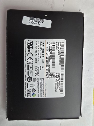Ssd sata samsung pm871 - sata, 256