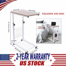 Tavolino Laterale Letto Ruote