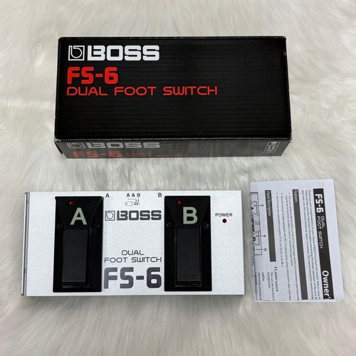 Boss dual foot switch - fs-6,