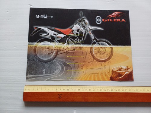 Gilera gsm 2002 depliant - gilera,