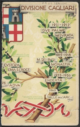 Cartolina reggimento - cartolina,