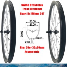 Set ruote carbonio mtb 29er
