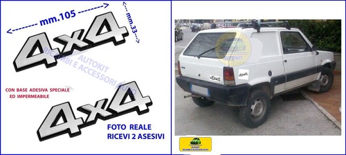 Scritta per panda 4x4 141 - ,