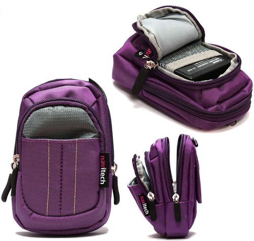 Navitech purple case for - purple,