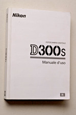 Nikon D 300s Manuale Istruzioni Italiano. (Originale)