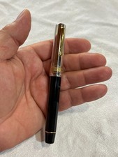 Penna stilografica  OMAS Media  Resina naturale e ARGENTO 925. MAI USATA