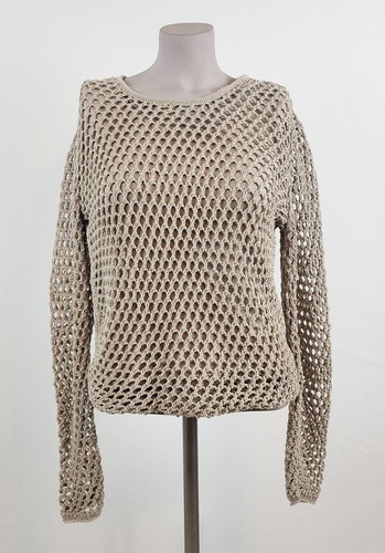 Maglione maglia aperta manica