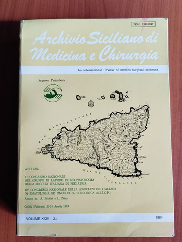 Archivio siciliano medicina - siciliano, di