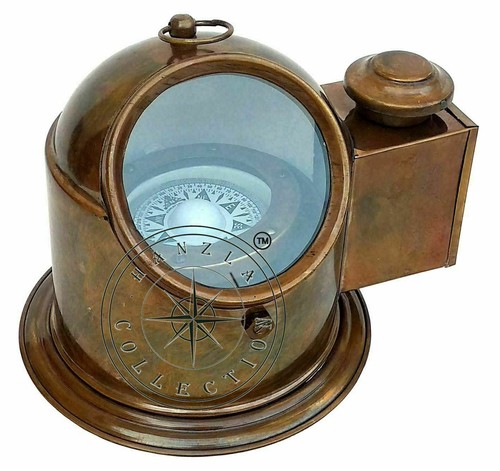 Bussola stile antico lampada - bussola,
