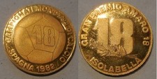 medaglia 18° campionato mondiali di Calcio 1982 Spagna