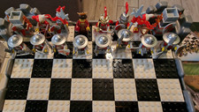 ⭐ Lego Kingdoms Chess 853373 - Completo di tutti i pezzi e scatola ottimo usato