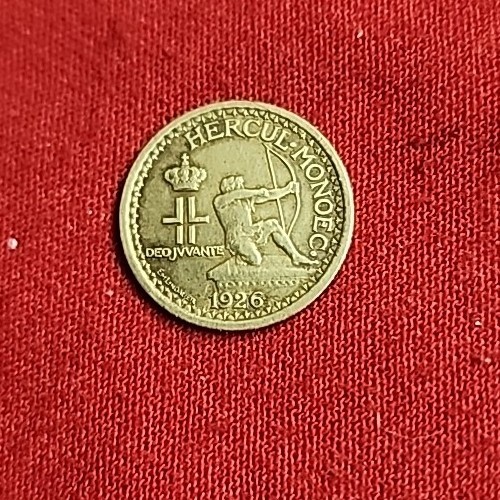 Moneta monaco centimes - ,