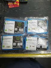 IMPERMEABILE BOXER UOMO MAN AZZURRO 4 Pezzi