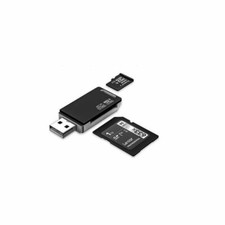 LETTORE ADATTATORE Scheda di memoria SD TF Micro USB OTC 2 in 1 per computer
