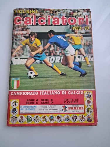 Album calciatori panini 73 - album, 72/73