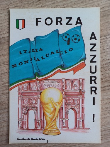 Cartolina autoadesiva forza - cartolina,