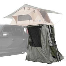 Overland Universal Green & Black LD TMBK Polyester Oxford Roof Top Tent Annex
