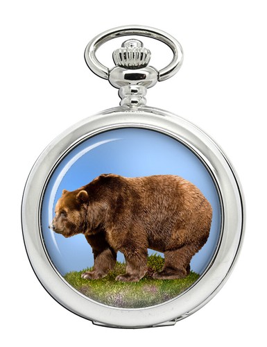 Orologio tasca orso - da, marrone