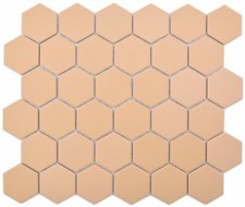 Mosaico IN Ceramica Hexagon