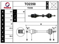 Albero motore TOYOTA RAV 4 III