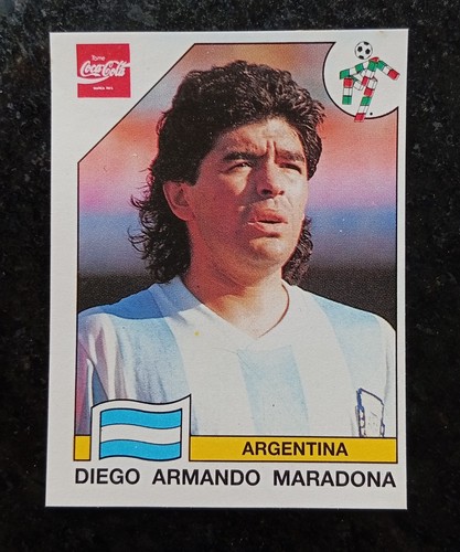 Maradona sticker mondiali - maradona,