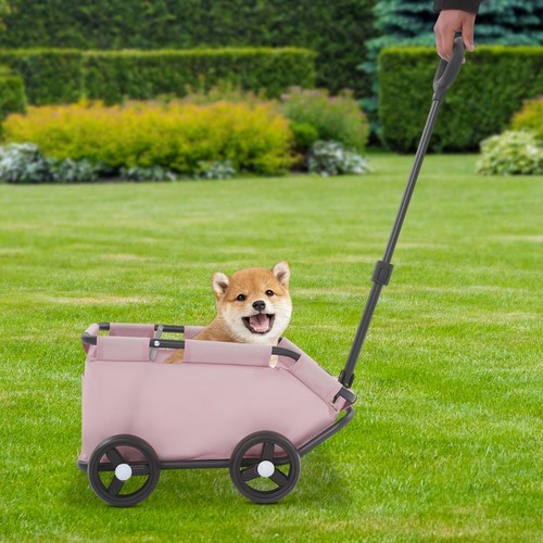 Passeggino per cani pieghevole - passeggino,