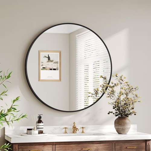 60cm round mirror circle - round,