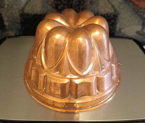 Vintage vecchia forma rame - vintage,