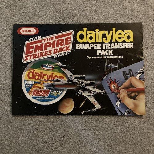 Star wars dairylea - star, letraset