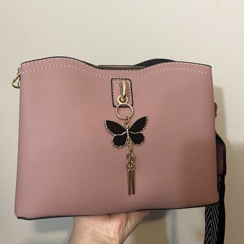 Borsa con ciondolo - , farfalla