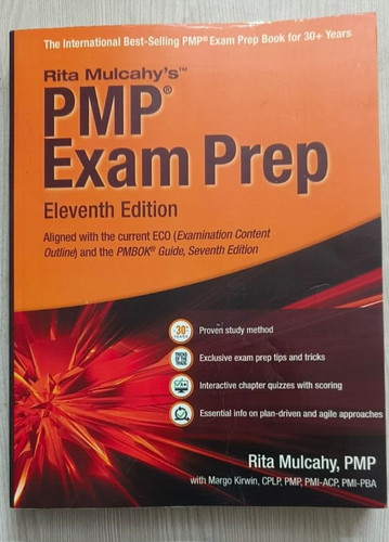 Rita mulcahy pmp exam - rita,