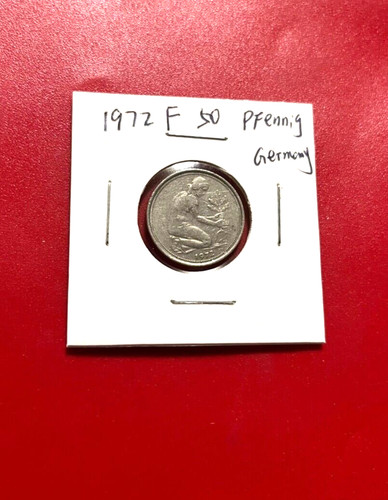 Moneta del mondo pfennig - f, 50