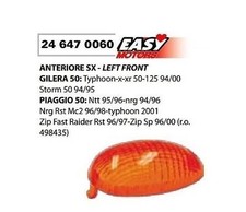 GEMMA FRECCE SX- ARANCIONE