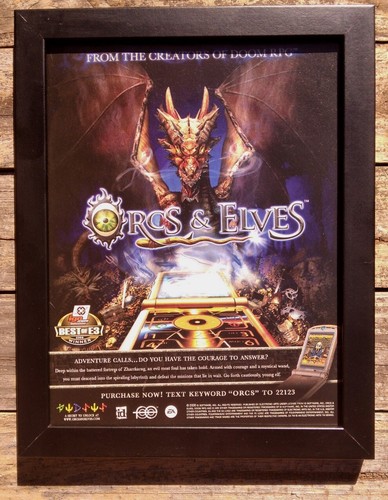Poster pubblicitario orcs - poster,