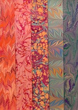 Confezione carta marmorizzata A3 mista n.5