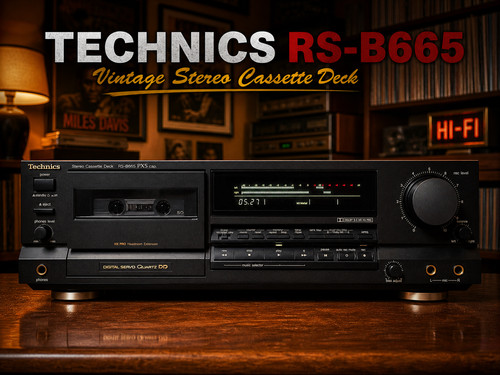Technics b665 rare - technics, rs-b665