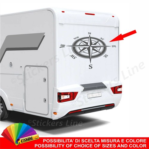 Adesivo per camper rosa dei - adesivo,
