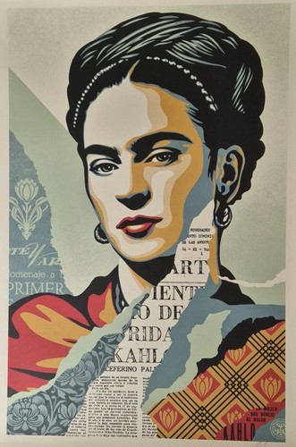 Shepard fairey frida - shepard, (obey)