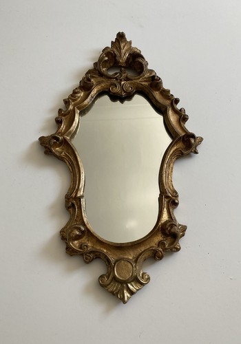 specchio vintage mensola